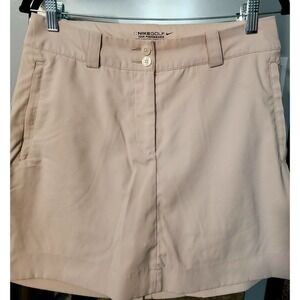 NIKE GOLF‎ - Women's Tour Performance, Dri-Fit Polyester Skort, Khaki, 4